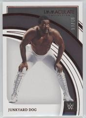 Junkyard Dog [Red] Wrestling Cards 2022 Panini Immaculate WWE Prices