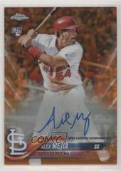 Alex Mejia [Orange Refractor] Baseball Cards 2018 Topps Chrome Rookie Autograph Prices