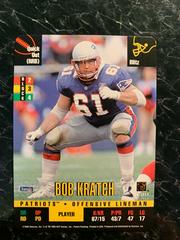 Bob Kratch Football Cards 1995 Panini Donruss Red Zone Prices