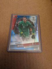 Manuel Neuer [Blue Refractor] Soccer Cards 2019 Finest UEFA Champions League Prices