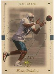 Yatil Green [Excitement Gold] Football Cards 1999 SP Authentic Prices