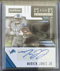 Marvin Jones Jr. Football Cards 2018 Panini Playbook X's and O's Signatures Prices