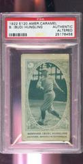 Bernard Bud Hungling Baseball Cards 1922 E120 American Caramel Prices