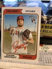 Graham Ashcraft #ROA-GA Baseball Cards 2023 Topps Heritage Real One Autographs Prices