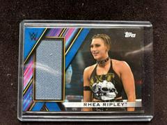 Rhea Ripley [Blue] Wrestling Cards 2020 Topps WWE Women's Mat Relics Prices