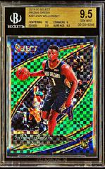 Zion Williamson [Green Prizm] Basketball Cards 2019 Panini Select Prices