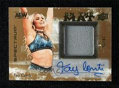 Tay Conti [Autograph] Wrestling Cards 2021 Upper Deck AEW Spectrum On the Mat Relics Prices