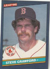 Steve Crawford Baseball Cards 1986 Leaf Prices
