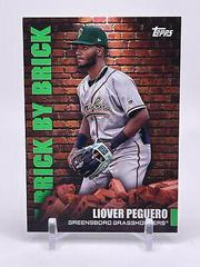 Liover Peguero [Green] Baseball Cards 2022 Topps Pro Debut Brick by Brick Prices