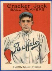 Walter Blair #126 Baseball Cards 1915 Cracker Jack Prices