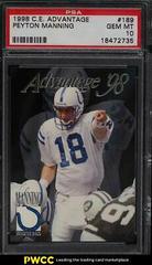 Peyton Manning Football Cards 1998 Collector's Edge Advantage Prices