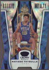 Matisse Thybulle [Purple] #5 Basketball Cards 2019 Panini Crown Royale Rookie Royalty Prices