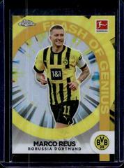 Marco Reus [Gold] Soccer Cards 2022 Topps Chrome Bundesliga Flash of Genius Prices