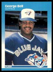 George Bell Baseball Cards 1987 Fleer Glossy Prices