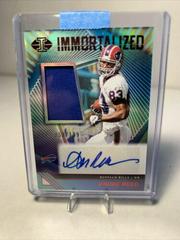 Andre Reed [Red] Football Cards 2023 Panini Illusions Immortalized Jersey Autograph Prices