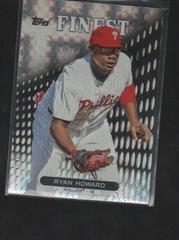 Ryan Howard #4 Baseball Cards 2013 Finest Prices