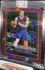 Aaron Gordon [Red] #42 Basketball Cards 2020 Panini One and One Prices