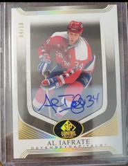 Al Iafrate [Gold] Hockey Cards 2020 SP Signature Edition Legends Prices