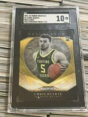 Chris Duarte [Gold Shimmer] #6 Basketball Cards 2021 Panini Prizm Draft Picks Brilliance Prices