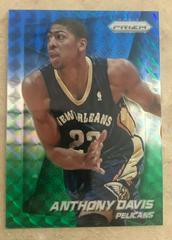 Anthony Davis [Blue Green] #107 Basketball Cards 2014 Panini Prizm Prices
