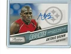 Antonio Brown [Draft Picks Rights Autograph] Football Cards 2010 Panini Prestige Prices