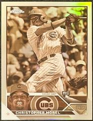 Christopher Morel [Sepia] #198 Baseball Cards 2023 Topps Chrome Prices