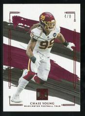 Chase Young #100 Football Cards 2021 Panini Impeccable Prices