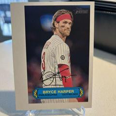 Bryce Harper #OB-BH Baseball Cards 2022 Topps Heritage Oversized 1973 Boxtopper Prices