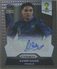 Samir Nasri Soccer Cards 2014 Panini Prizm World Cup Signatures Prices