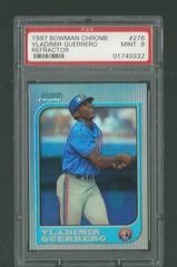 Vladimir Guerrero [Refractor] #276 Baseball Cards 1997 Bowman Chrome Prices