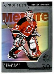 Martin Brodeur Hockey Cards 2020 SP Signature Edition Legends Profiles Prices