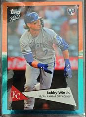 Bobby Witt Jr. [Red Green] #2 Baseball Cards 2022 Topps X Naturel 1952 Prices
