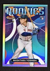 Masataka Yoshida [Refractor] Baseball Cards 2023 Topps Finest Rookies Design Variation Prices