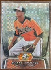 Manny Machado [Xfractor] Baseball Cards 2012 Bowman Platinum Prospects Prices