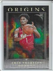 Amen Thompson [Tessellated] #99 Basketball Cards 2023 Panini Origins Prices