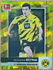 Giovanni Reyna [Yellow] #33 Soccer Cards 2020 Topps Chrome Bundesliga Sapphire Prices