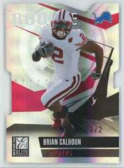 Brian Calhoun [Status] Football Cards 2006 Panini Donruss Elite Prices