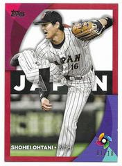 Shohei Ohtani [Red] Baseball Cards 2023 Topps World Classic Stars Prices