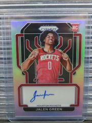 Jalen Green [Silver Prizm] Basketball Cards 2021 Panini Prizm Rookie Signatures Prices