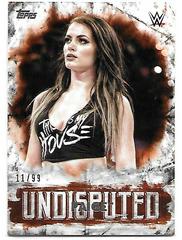 Paige Wrestling Cards 2018 Topps WWE Undisputed Prices