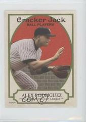 Alex Rodriguez [Mini Red Fielding] #3 Baseball Cards 2005 Topps Cracker Jack Prices