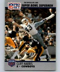Cliff Harris #110 Football Cards 1990 Pro Set Super Bowl 160 Prices