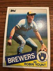 Robin Yount Baseball Cards 1985 Topps Prices
