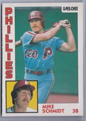 Mike Schmidt Baseball Cards 1984 O Pee Chee Prices