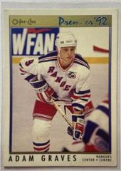 Adam Graves Hockey Cards 1991 O-Pee-Chee Premier Prices