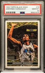 Anfernee Hardaway Basketball Cards 1993 Topps Black Gold Prices