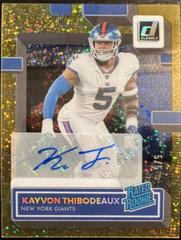 Kayvon Thibodeaux [Autograph Holo Gold] Football Cards 2022 Panini Clearly Donruss Prices