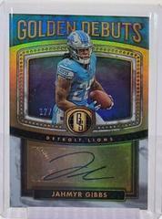Jahmyr Gibbs [White Gold] #GD-6 Football Cards 2023 Panini Gold Standard Golden Debuts Autographs Prices