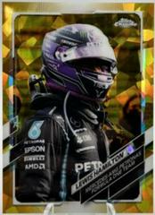 Lewis Hamilton [Sapphire SP Variation Gold] #1 Racing Cards 2021 Topps Chrome Formula 1 Prices