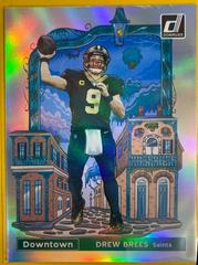 Drew Brees Football Cards 2021 Panini Donruss Downtown Prices